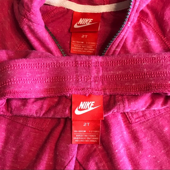 SOLD Nike Sweatshirt Capri Jogger Pants Toddler 2T - Picture 8 of 13